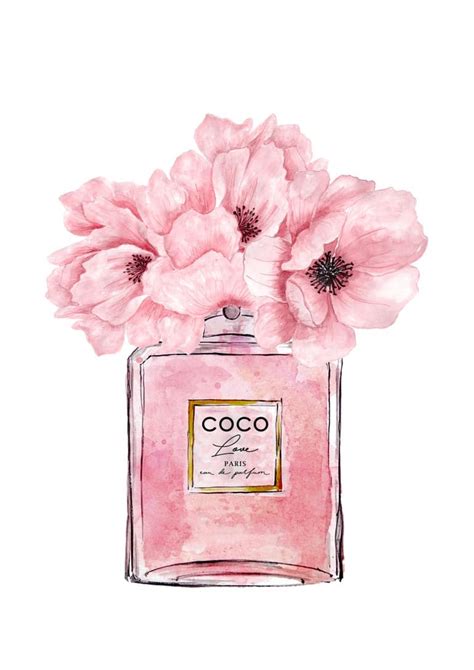 coco chanel perfume pink